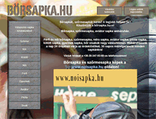 Tablet Screenshot of borsapka.hu